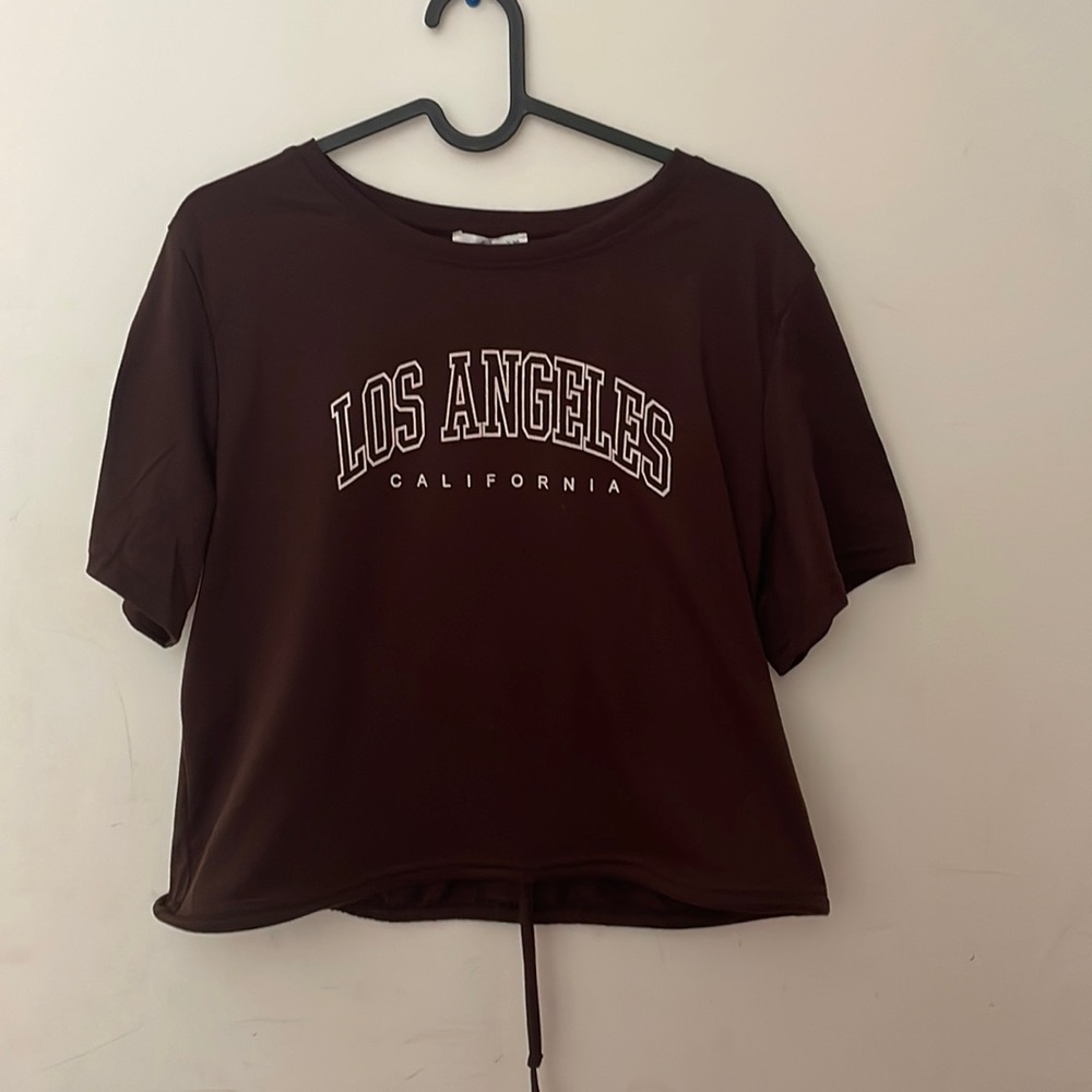 Brown Los Ángeles shirt